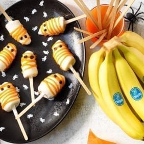 Glace d’Halloween à la banane Chiquita